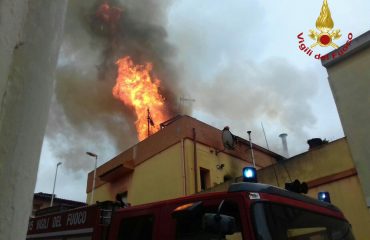 incendio Monastir