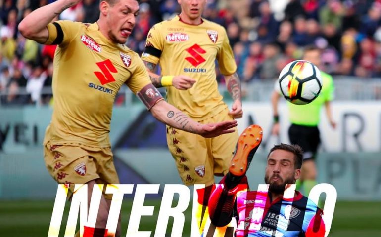 Cagliari Torino intervallo