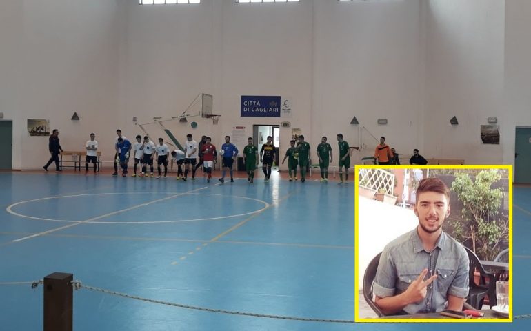Futsal Villanova - Calcio a 5 Gonnesa (nel riquadro Alberto Riccaboni)
