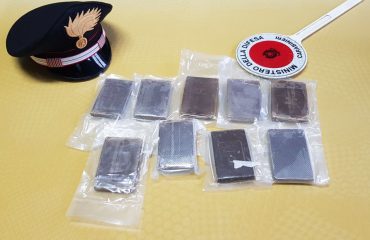 Hashish assemini via carife carabinieri