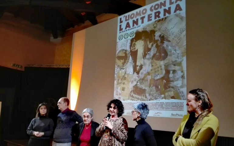 “L’uomo con la lanterna”, il film della regista cagliaritana Francesca Lixi, ieri la prima al Cinema Odissea