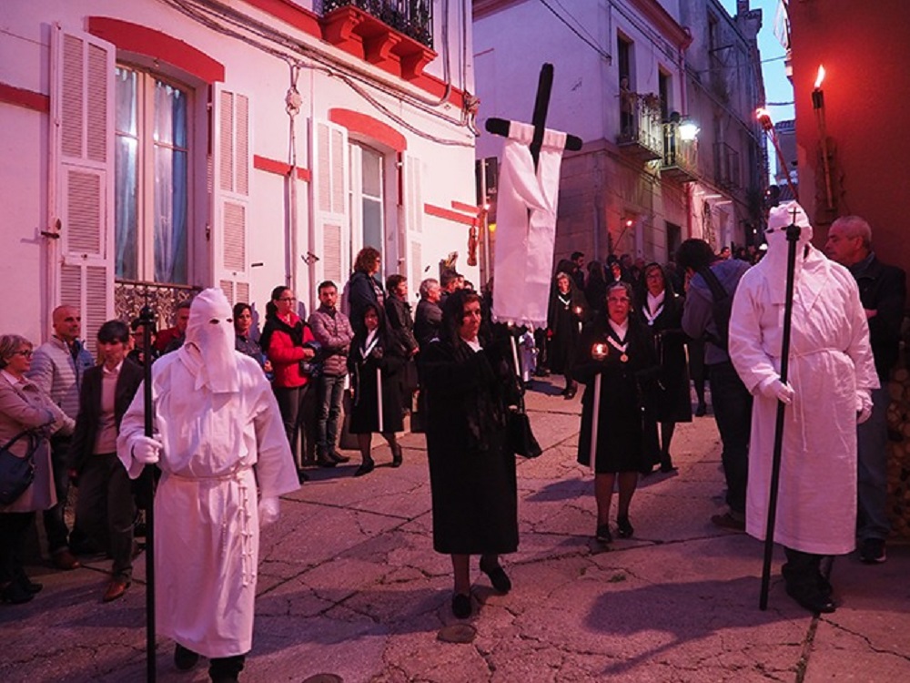 Iglesias, scene della processione del Descenso - Foto di Federica Landis