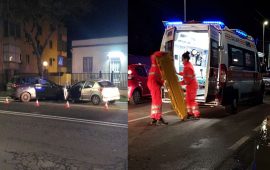 Incidente viale marconi 118 polizia municipale