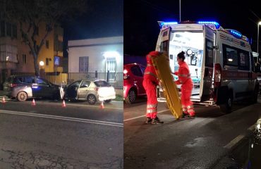 Incidente viale marconi 118 polizia municipale