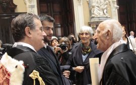 Laurea Honoris causa a Gillo Dorfles 2