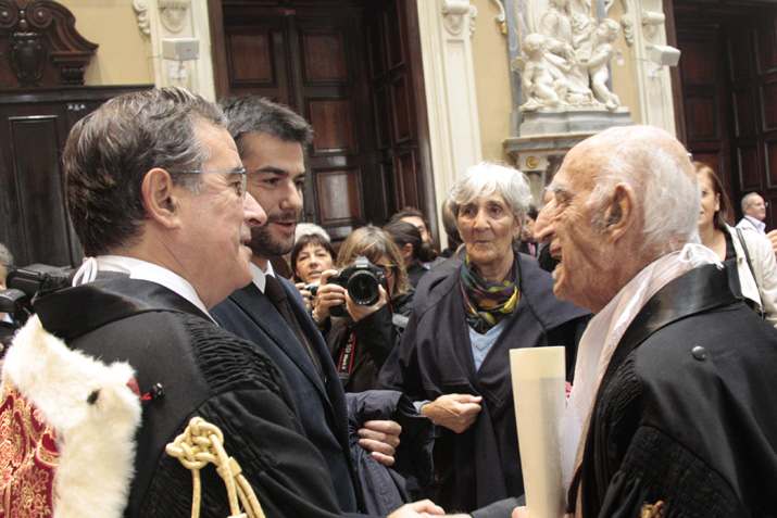 Laurea Honoris causa a Gillo Dorfles 2