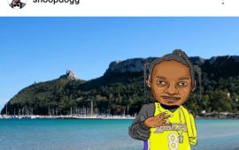 Snoop Dogg al Poetto