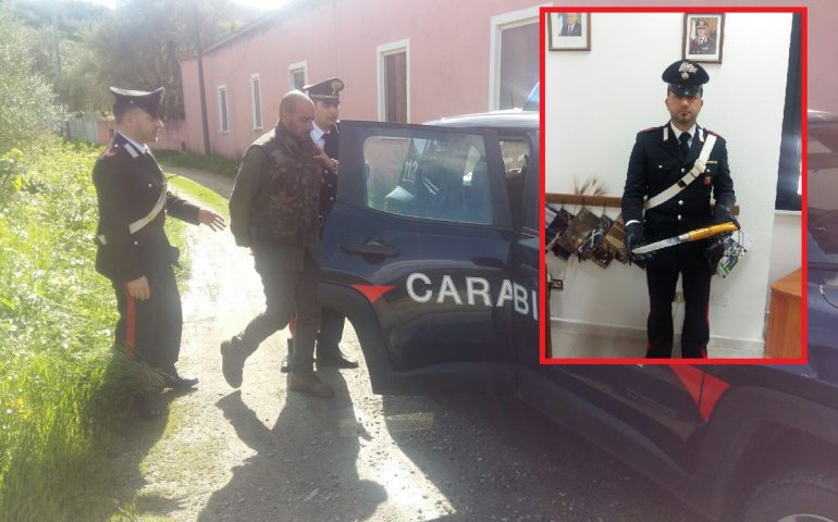 agostino cossu arrestato carabinieri teulada coltello