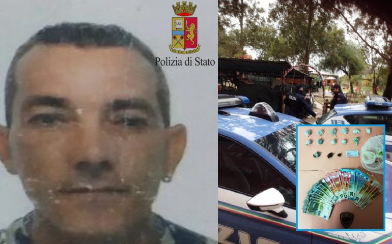 arresto giovanni cauli droga sant'elia polizia