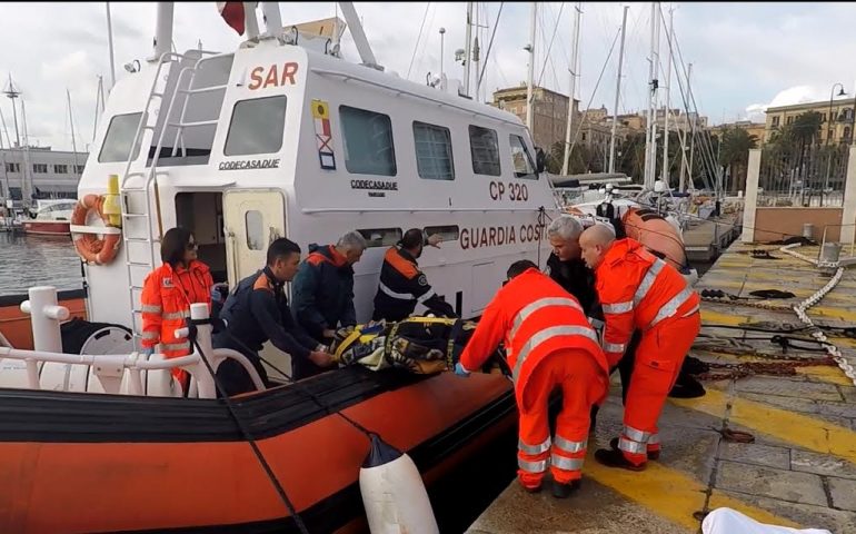 Marittima cilena ferita e soccorsa in acque internazionali dalla Capitaneria di porto