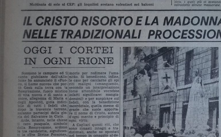 Anni ’60, ’80 o 2000. La Pasqua a Cagliari è sempre la stessa. E i cagliaritani?