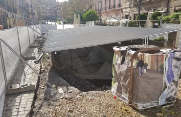 Lavori in corso Vittorio Emanuele II - Foto di Fabrizio Marcello