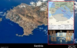 Sardegna vista dallo spazio - Foto Ignazio Magnani