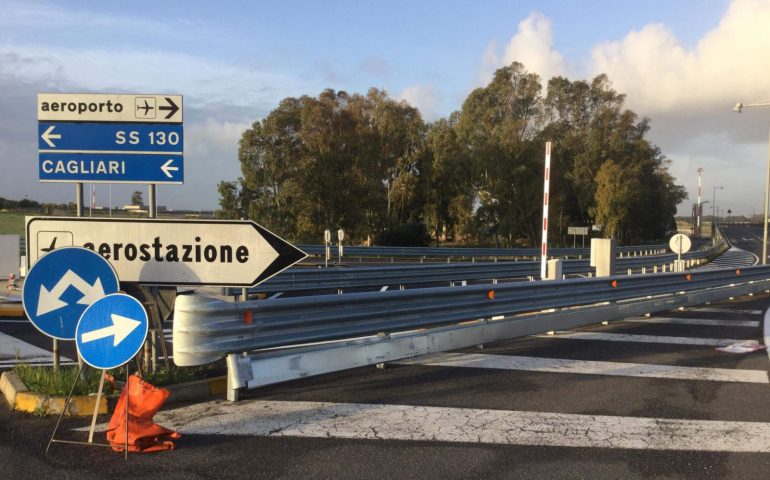 Aeroporto Cagliari- Elmas: sui guardrail arrivano le protezioni per i motociclisti