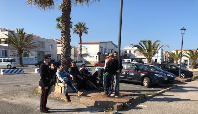 Calasetta: i carabinieri rintracciano 8 cittadini extracomunitari clandestini