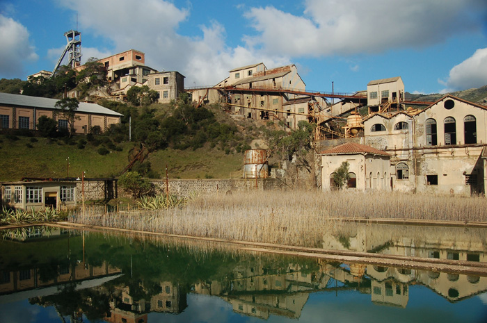 La miniera di Montevecchio, cantieri di Levante.