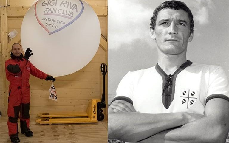 “Gigi Riva Fan Club Antartide”: tra i ghiacci ecco il fan club di Rombo di Tuono più lontano del mondo