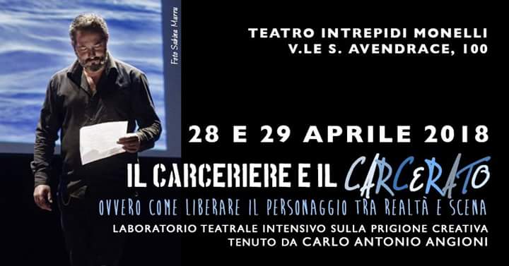 Carlo Antonio Angioni, attore e regista, propone il teatro d’improvvisazione per liberarsi dalla propria prigione creativa
