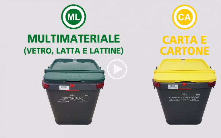 Raccolta differenziata porta a porta: ecco il video tutorial per sapere tutto ciò che serve