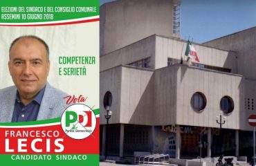 Francesco Leccis candidato sindaco Assemini Pd