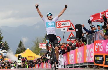 Froome trionfa sull'arrivo dello Zoncolan al Giro d'Italia
