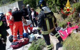 Incidente stradale strada provinciale 3 siniscola muore motociclista (1)