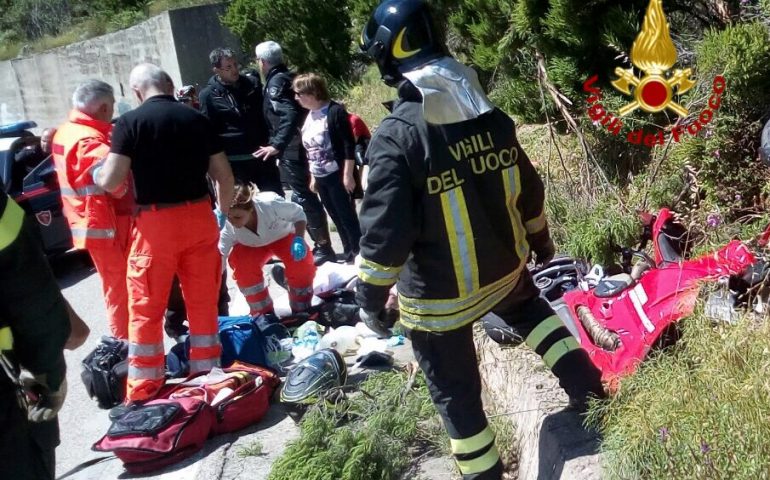 Incidente stradale strada provinciale 3 siniscola muore motociclista (1)