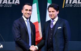 Luigi DI Maio e Giuseppe Conte