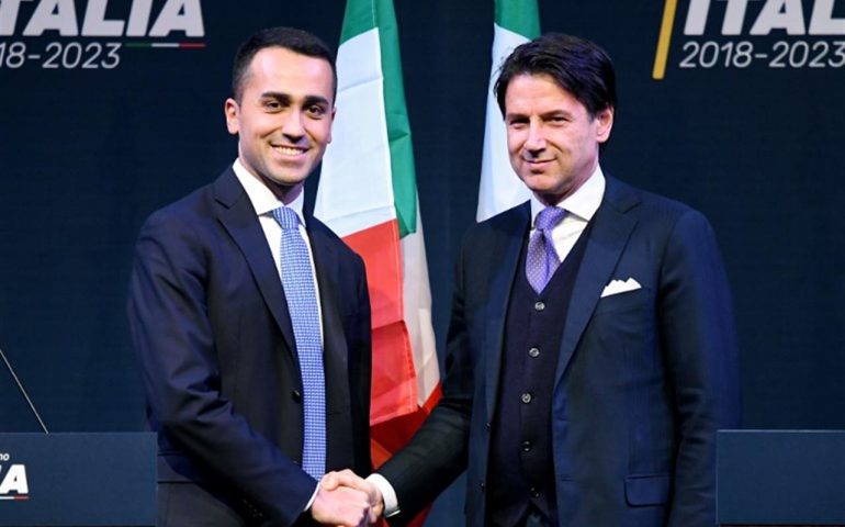 Luigi DI Maio e Giuseppe Conte