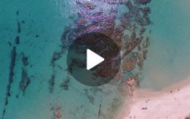 Scoglio di Peppino (Costa Rei) dal drone