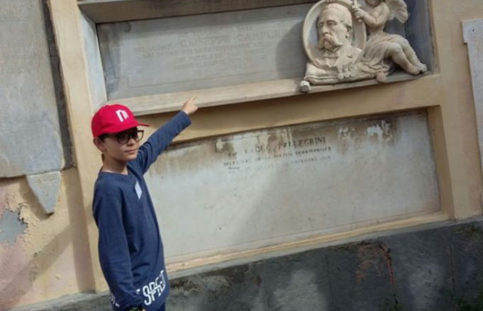 Monumenti Aperti. Filippo, 13 anni, presenta in sardo il Cimitero di Bonaria