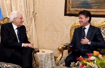Sergio Mattarella e Giuseppe Conte