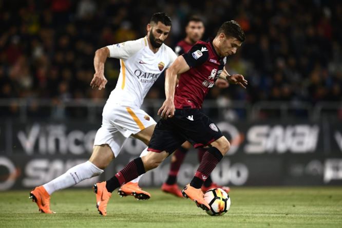 Cagliari, ti manca solo il gol: Roma sull’1-0 alla fine del primo tempo