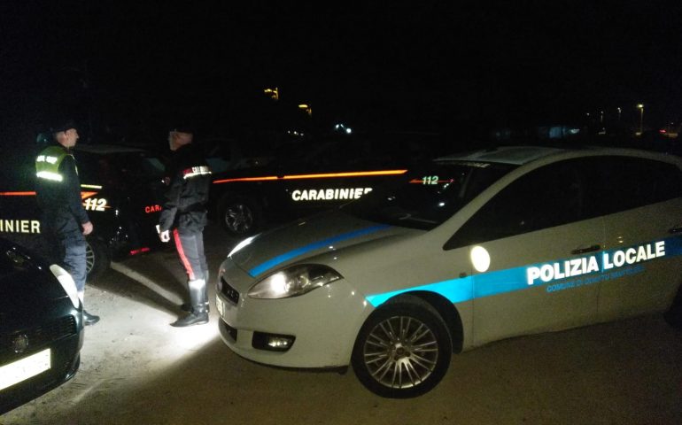 carabinieri e polizia quartu