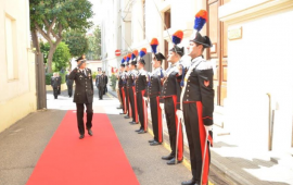 carabinieri visita del generale
