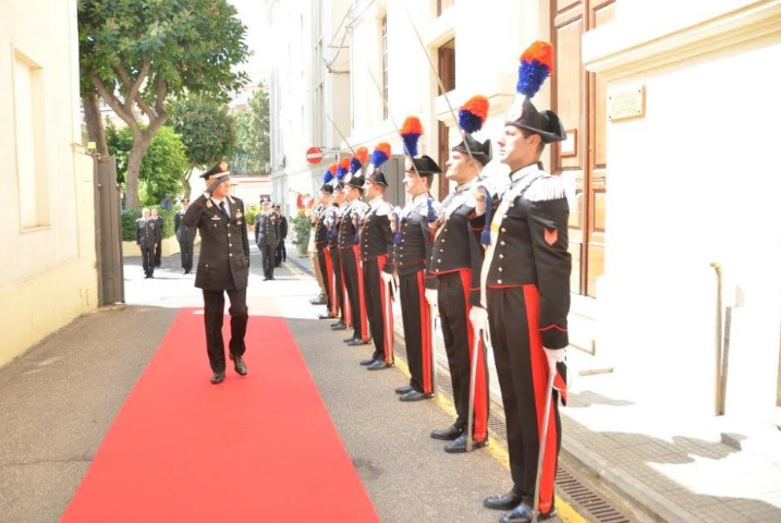 carabinieri visita del generale