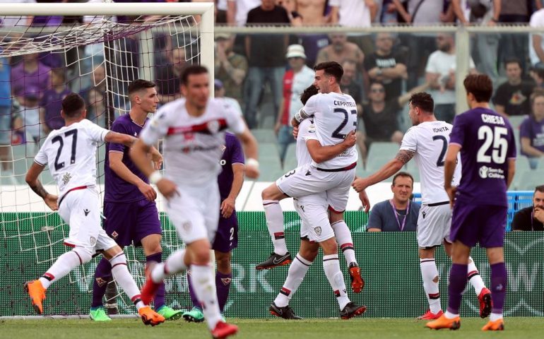 Cagliari, tre punti d’oro conquistati a Firenze grazie a Pavoletti: l’1-0 avvicina la salvezza