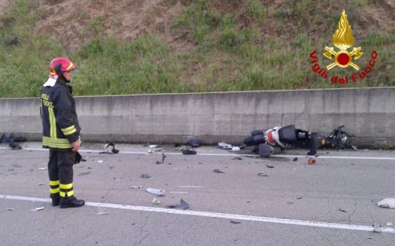 Lanusei, brutto incidente sulla strada per San Paolo: è grave un motociclista