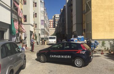Case parcheggio di via Timavo carabinieri
