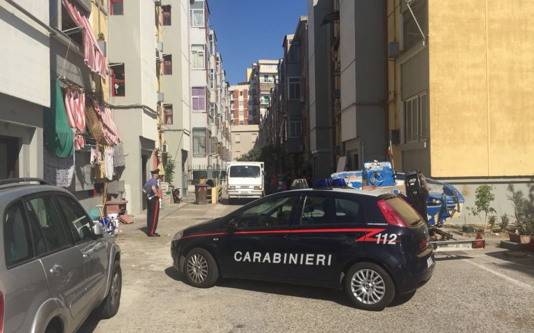 Case parcheggio di via Timavo carabinieri