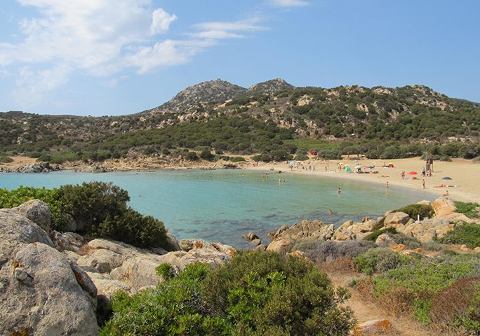 Le spiagge più belle della Sardegna: Cala Cipolla – Chia (FOTO)
