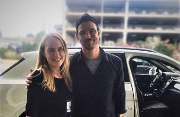 Josh Hartnett arrivato all'Aeroporto di Cagliari