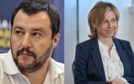 Matteo Salvini e Giulia Grillo