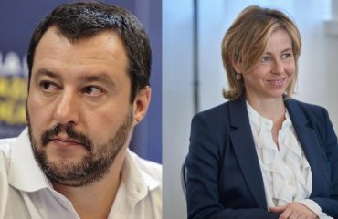 Matteo Salvini e Giulia Grillo