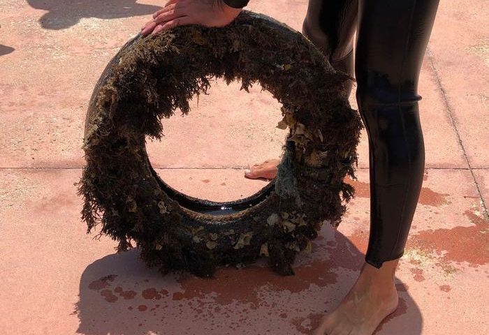 Centinaia di pneumatici raccolti nel mare sardo: i risultati del progetto Pfu Zero