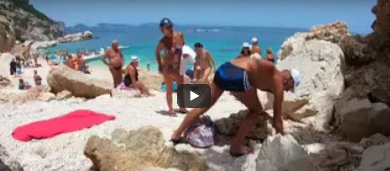 video franco cerniglia turisti cala mariolu