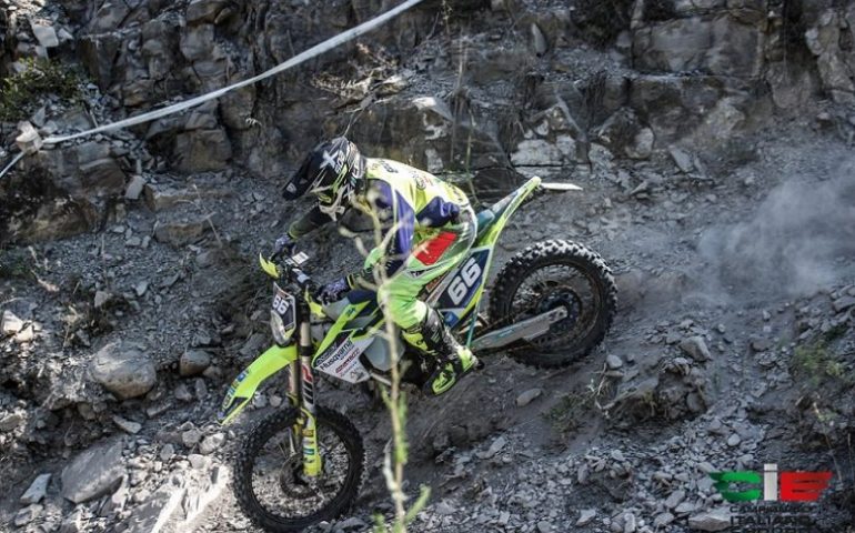 Il dorgalese Claudio Spanu dei Talenti Azzurri FMI è Campione italiano Enduro Youth 2018