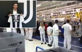 Cristiano Ronaldo Juventus operai Melfi sciopero