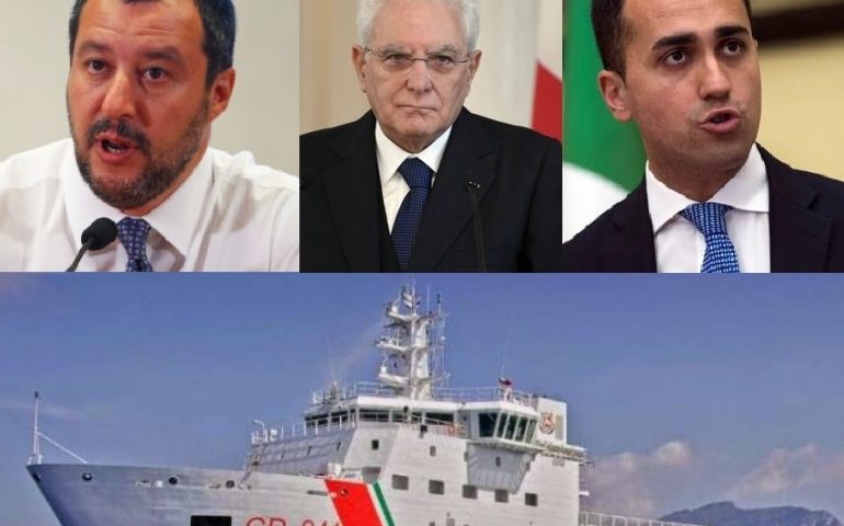 Diciotti guardia costiera mattarella di maio salvini