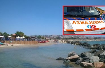 Giorgino spiaggia 118 ambulanza malore savina pili